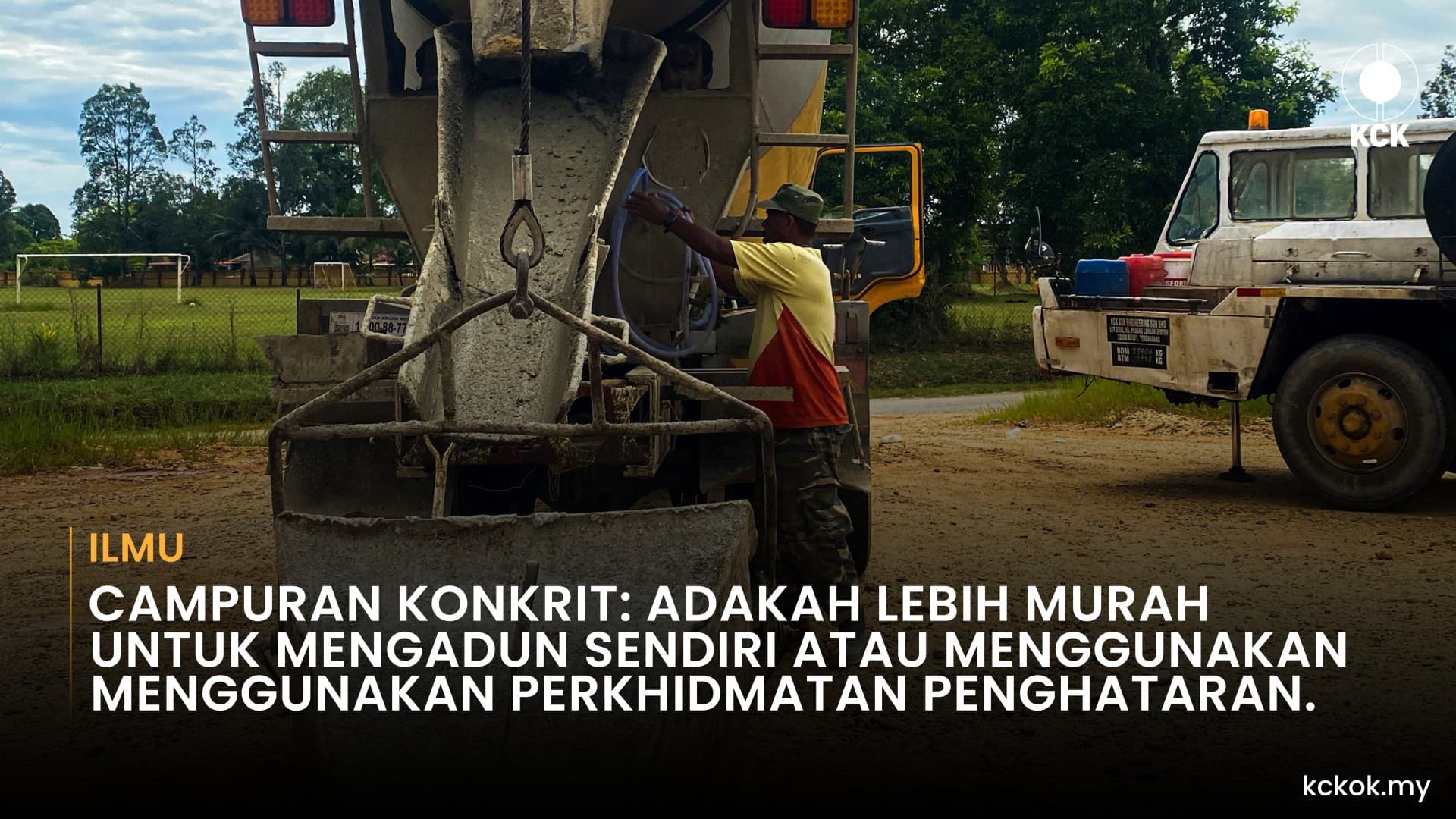 Campuran Konkrit: Adakah Lebih Murah untuk Mengadun Sendiri atau Menggunakan Perkhidmatan Penghantaran?